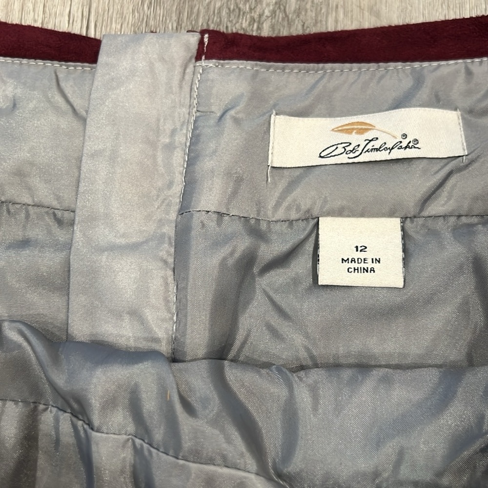 Bob Timberlake wool skirt, EUC - Picture 4 of 5